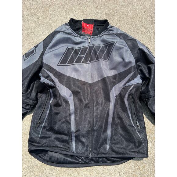 Icon Jacket Women Sz Medium Hooligan Street Jersey Motorcycle Breathable Zip Up - Picture 4 of 11